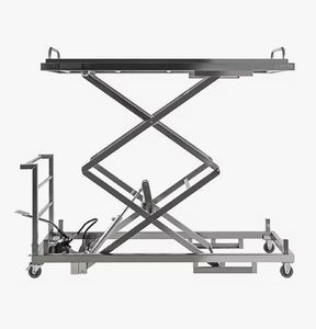 carrello mortuario a pantografo