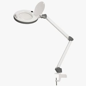 lampada con lente d'ingrandimento 1
