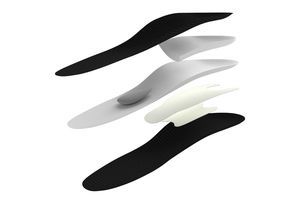 soletta ortopedica con cuscinetti per tallone 1