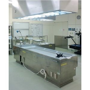 sala autoptica per rischi infettivi