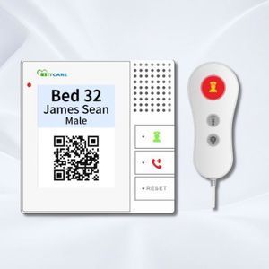 sistema di chiamata infermiera per letto