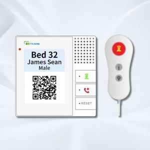sistema di chiamata infermiera per letto