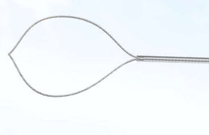 cestello endoscopico per estrazione di polipi intestinali 1