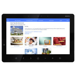 terminale multimediale per postazione paziente touch screen