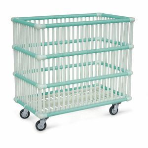 carrello portabiancheria per sacchi sporchi