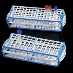 rack da laboratorio per provette