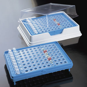 rack da laboratorio per provette