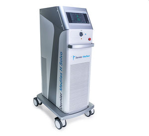 laser per litotripsia / per estrazione di calcolo renale / a olmio / su carrello