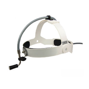 lampada frontale in fibra ottica