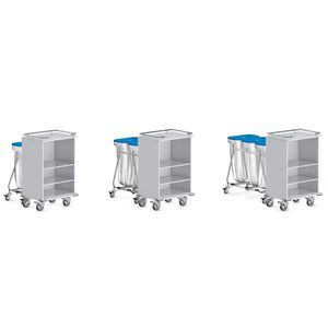 carrello portabiancheria per sacchi sporchi