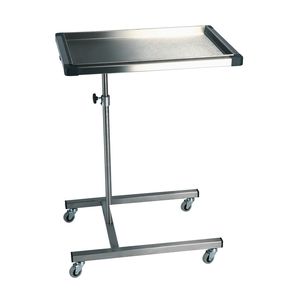 tavolo portastrumenti in acciaio inossidabile