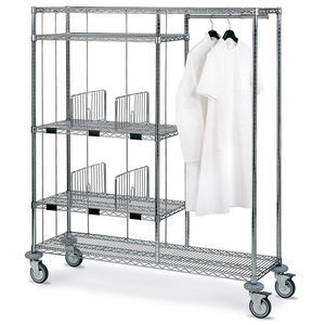 carrello portabiancheria per sacchi puliti