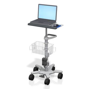carrello informatico ad altezza regolabile 1