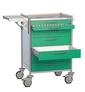 carrello per materiale sterile