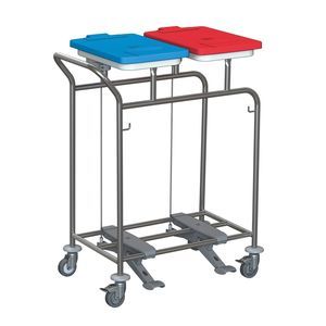 carrello portabiancheria per sacchi sporchi