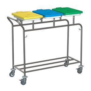 carrello portabiancheria per sacchi sporchi