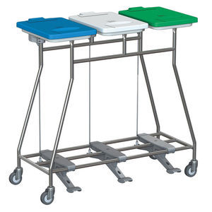 carrello portabiancheria industriale
