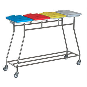 carrello portabiancheria per sacchi sporchi