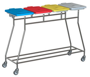 carrello portabiancheria per biancheria