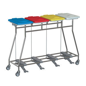 carrello portabiancheria per biancheria