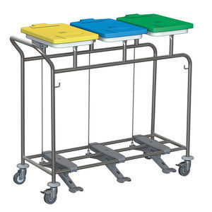 carrello portabiancheria medico