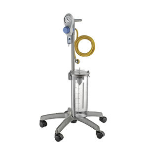 aspiratore chirurgico pneumatico / con rotelle / su unità terminale di vuoto