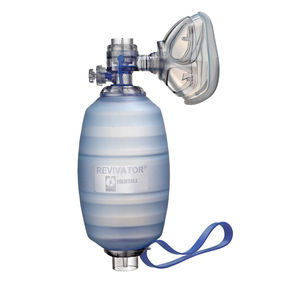 rianimatore manuale per adulto / riutilizzabile / in silicone / con valvola di sovrapressione