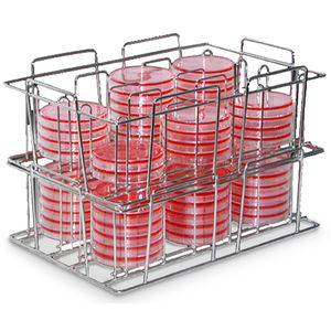 rack da laboratorio per piastre di Petri