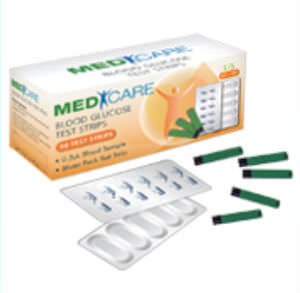 striscia analitica del diabete