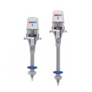 trocar per laparascopia / con camicia / con connettore per insufflazione / con palloncino