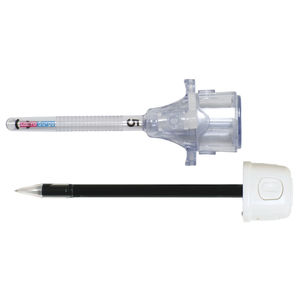 trocar per laparascopia / con connettore per insufflazione / con camicia