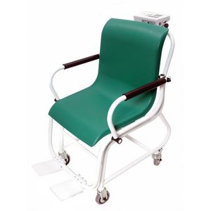 bilance pesapersone elettroniche / bariatriche / con display LCD / a poltroncina