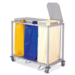 carrello portabiancheria per sacchi sporchi 1