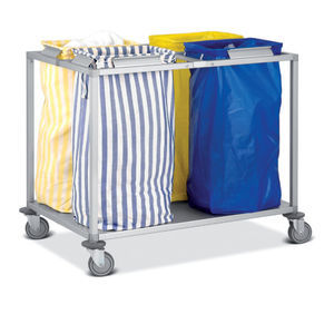carrello portabiancheria per sacchi sporchi 1