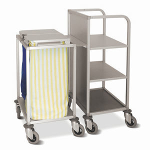 carrello portabiancheria per sacchi sporchi