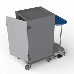 carrello portabiancheria per sacchi sporchi