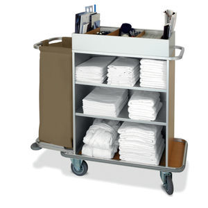 carrello portabiancheria per sacchi puliti 1