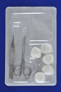 strumentario chirurgico per sutura delle piaghe 1