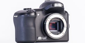 fotocamera per microscopio da laboratorio