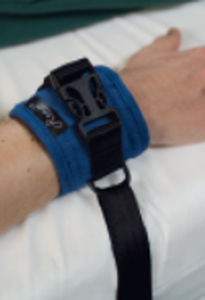 cinghia di fissaggio per letto ospedaliero