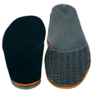 soletta ortopedica con cuscinetti per tallone