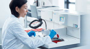sistema automatico di preparazione campioni
