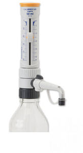 dispensatore su flacone da laboratorio