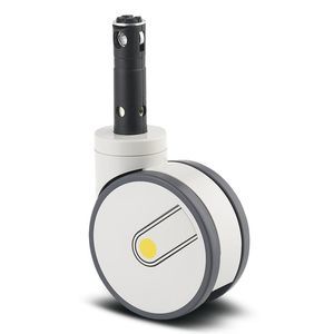 ruota per carrello medico