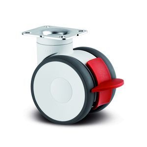 ruota per carrello medico
