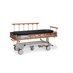 barella con carrello di emergenza