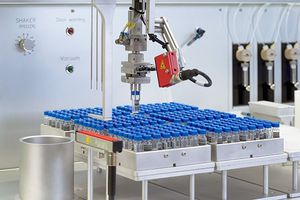 sistema di preparazione dei campioni robotizzato