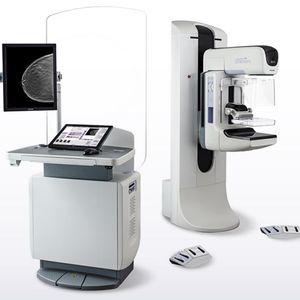 mammografo digitale a campo pieno
