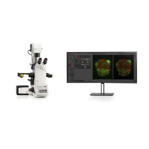 stereomicroscopio a fluorescenza / per scienze della vita / per biotecnologia / ad uso didattico