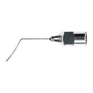 cannula per chirurgia oftalmica / curva